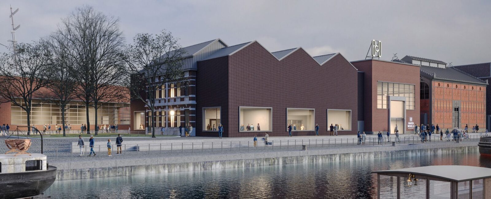 render van Havenwereld belevingscentrum